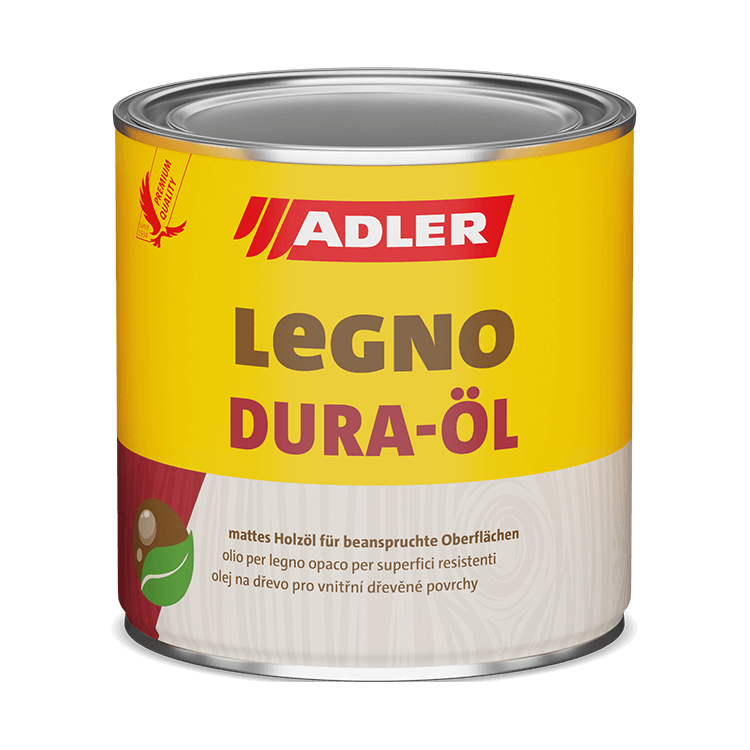 Матовое масло для внутренних работ Adler Legno Dura-Öl Бесцветный 2.5 л